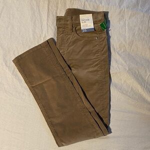 GAP Velvet Pants in Brown